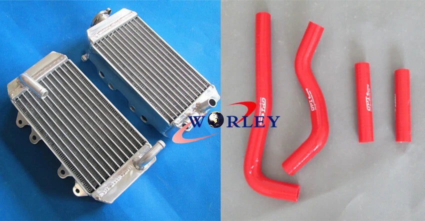 Aluminum Radiator & Hose for Honda CRF 150R (2007-2024)