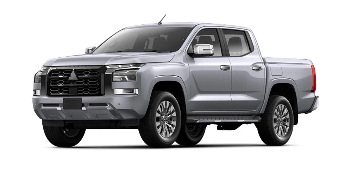 Matte Black 2 x Door Handle Bowl Cups for Mitsubishi L200 Triton (2024-2025)