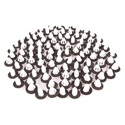 100 Nylon Panel Moulding Clips with seal for GM Chevy Avalanche (2002–2002)