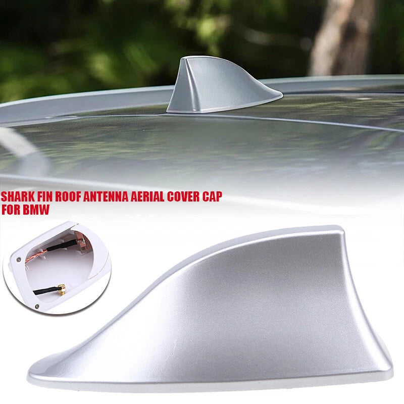 Shark Fin Roof Antenna for Hyundai Toyota - Silver (2010-2023)