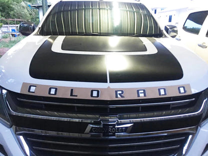 BLACK Bonnet Hood 3D Logo Emblem for Chevrolet Holden Z71 (2012-2016)