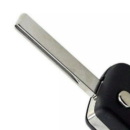 3 Button Flip Key Shell Case Replacement for Peugeot Expert, Fiat Scudo (2007-2016)