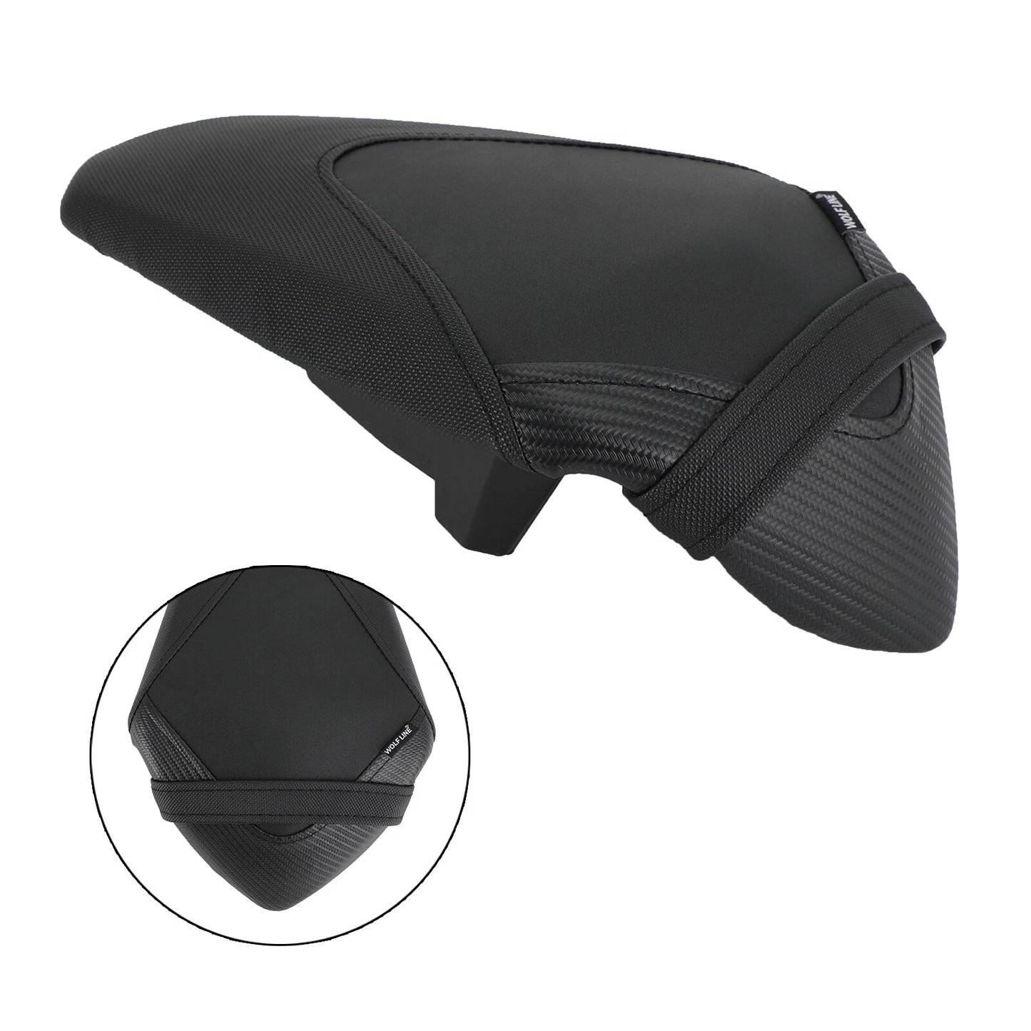 Back Seat Cushion Black for Kawasaki Z400 (2018-2022)