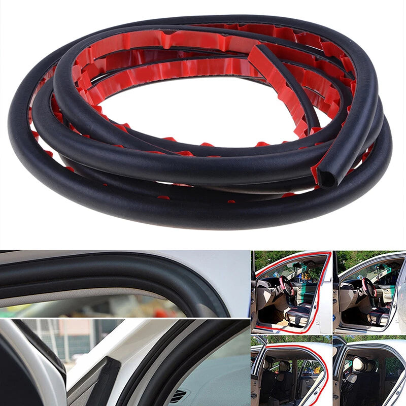 D-Shape Weatherstrip Seal for Car Auto Truck Van Door Window