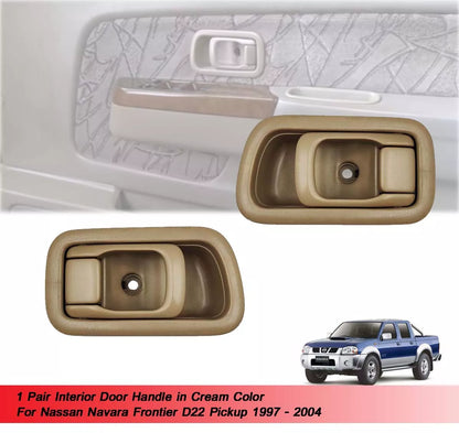 Interior Door Handle Cream for Nissan Navara D22 (1997-2004)