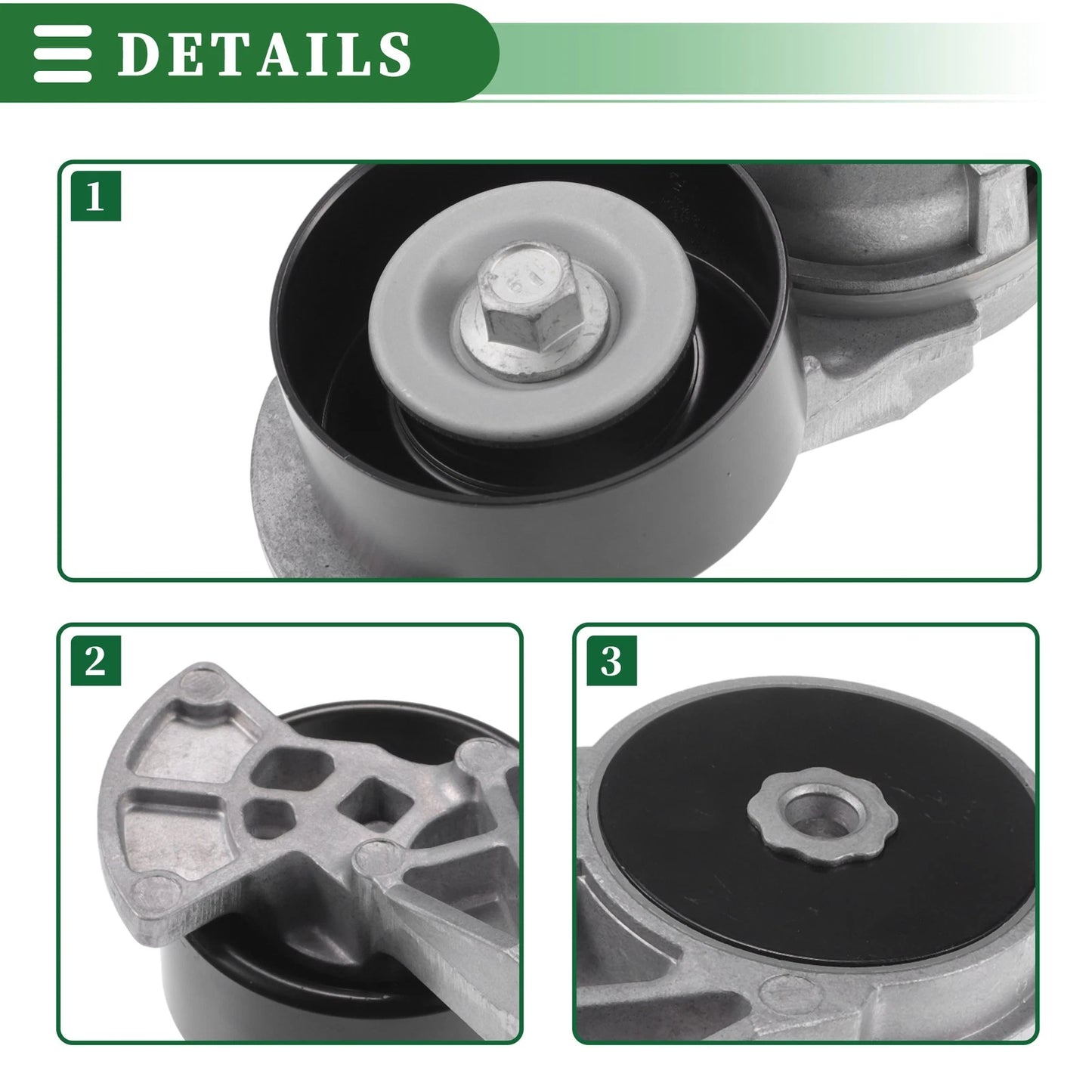 Engine Belt Tensioner Pulley Assembly for Ford Crown Victoria (2003-2011)