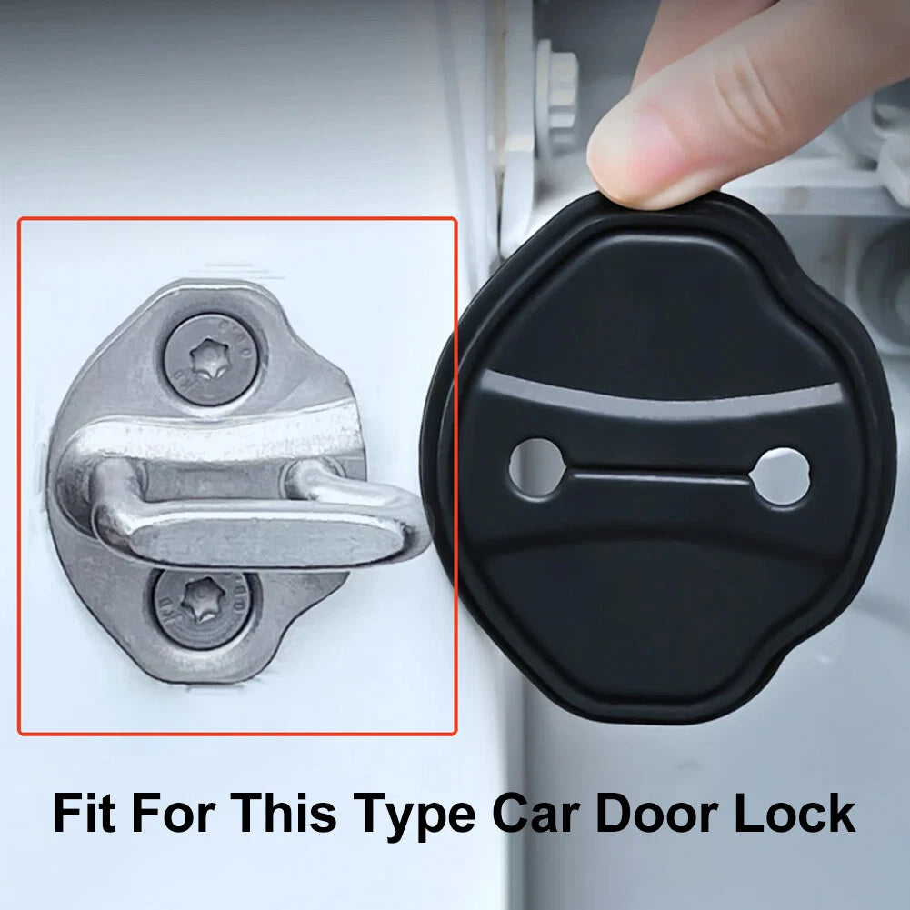 Car Door Lock Protective Cover for BMW U11 U12 i3 i4 i5 2 3 7 Series (2012-2023)