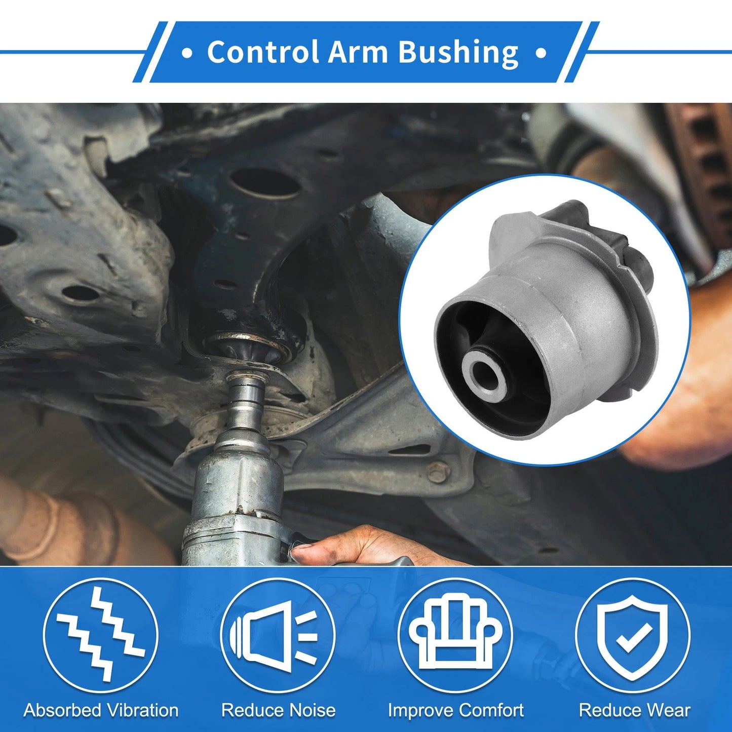Rear Crossmember Bushing for Toyota Corolla for Toyota Matrix (2003–2008)