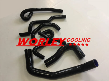 Black Silicone Radiator Heater Hose for Nissan Skyline R33 (1995-1998)