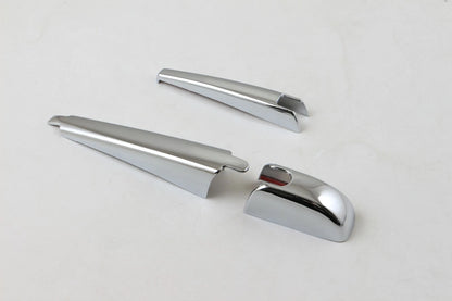 ABS Chrome Rear Wiper Cover Trim for JEEP Compass 2017-2021 (3 x Pieces)