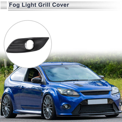 1 Pc Front Right Fog Light Grill for Ford Focus (2009-2012) Black