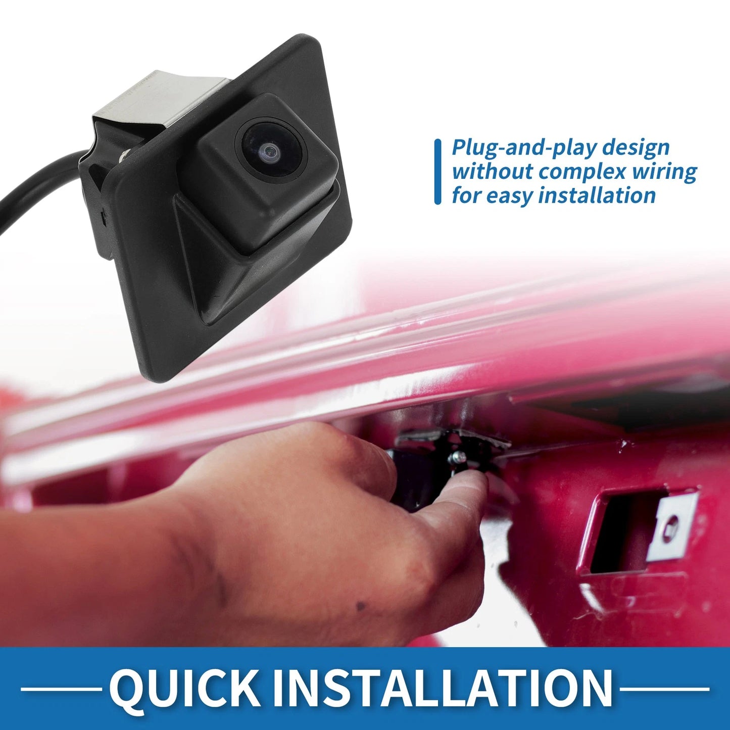 Rear View Backup Camera for Kia Optima Hybrid (2011-2013)