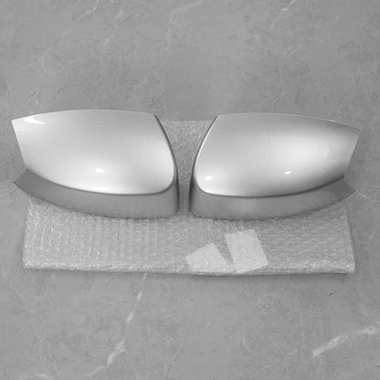 2 x Side View Wing Mirror Cover Caps for Ford S-Max Kuga 2008-2014 Silver