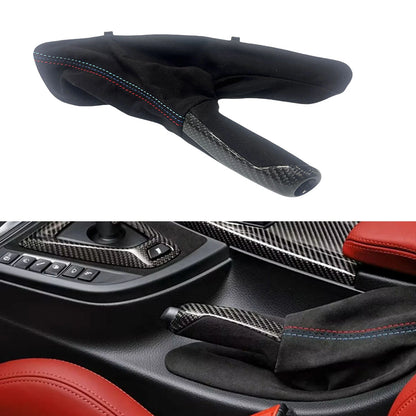 Carbon Fiber Handbrake Handle for BMW F30 F34 F80 F82 (2012-2019)