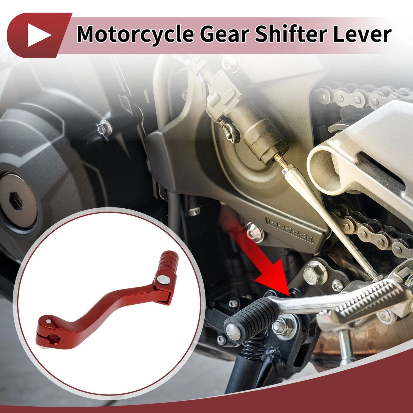 Folding Motorcycle Gear Shifter Lever 1 x for Yamaha TTR 50cc
