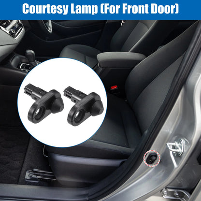 2 x Front Door Jamb Light Switches for Toyota