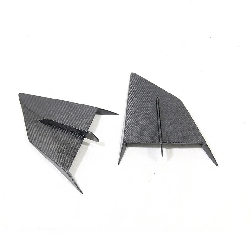 Carbon Fiber Front Bumper Canards for Lamborghini Huracán LP610-4 Spyder 14-22
