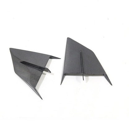 Carbon Fiber Front Bumper Canards for Lamborghini Huracán LP610-4 Spyder 14-22
