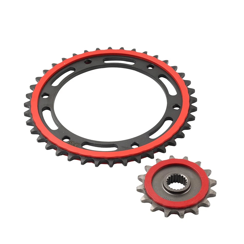 Front Rear Sprocket Kit 16T 40T for BMW G310GS G310R (2017-2023)