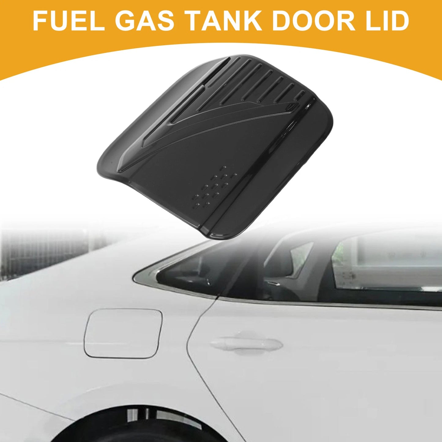 Fuel Tank Door Cap for Toyota Camry (2024-2025) Black Gas Lid