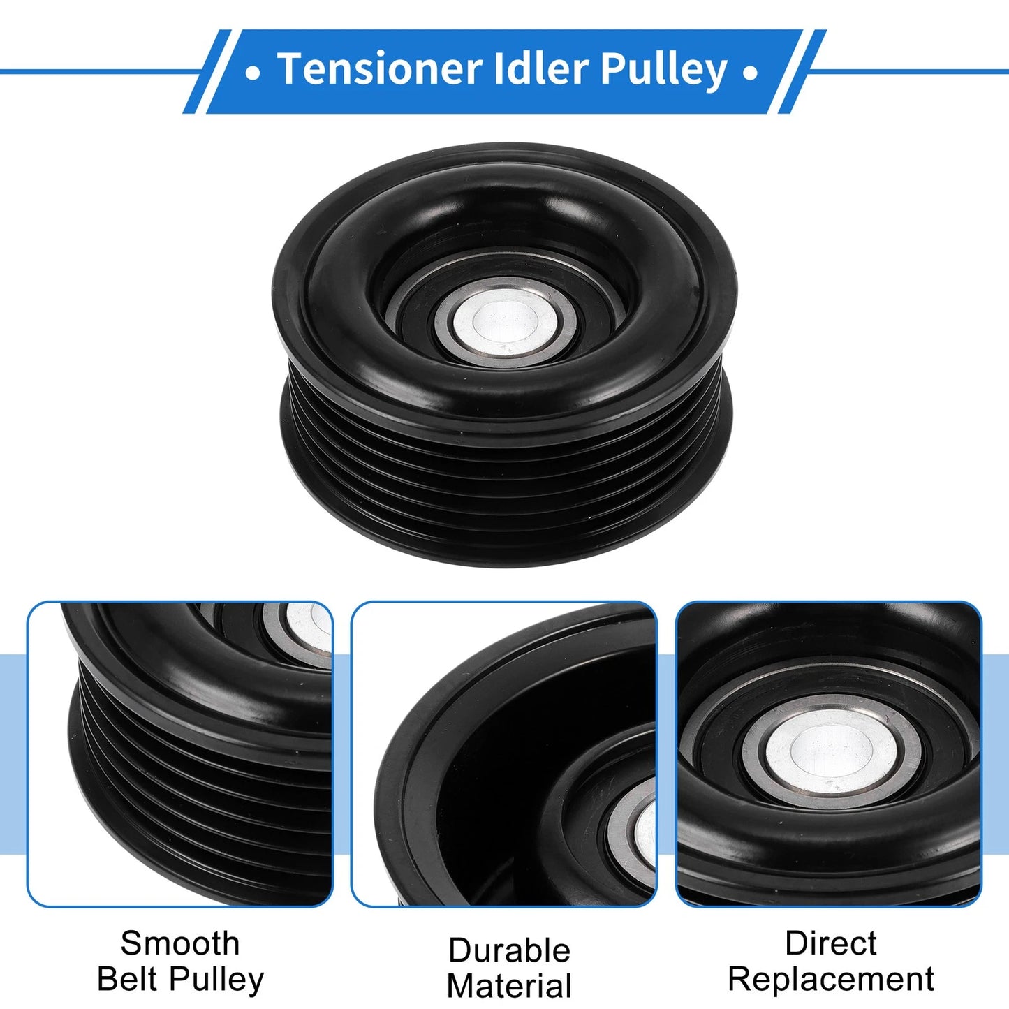 Drive Belt Idler Pulley for Toyota Tundra (2000-2009) 1 x No.1660450010/1660450030