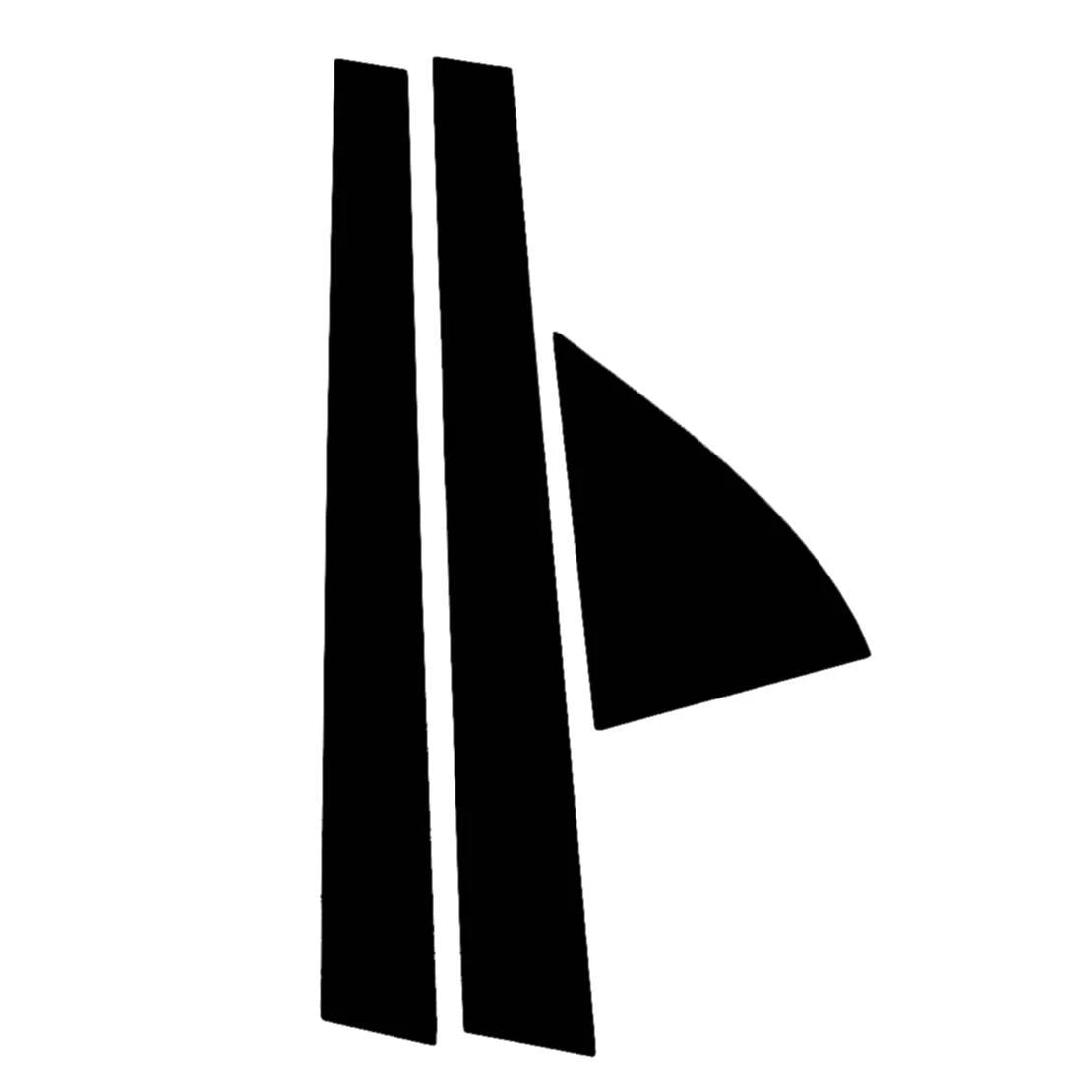 Door Window Pillar Post Cover Trim for Honda Civic Sedan (1992-1995)