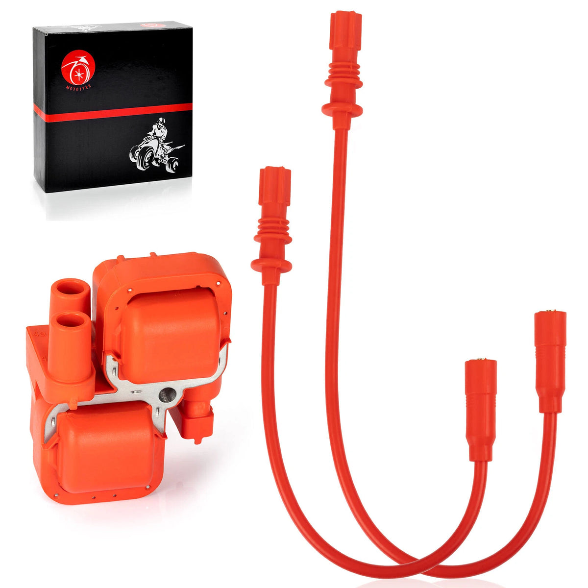 Ignition coil + Spark plug Wire Cap New for Polaris Sportsman (2012–2024)