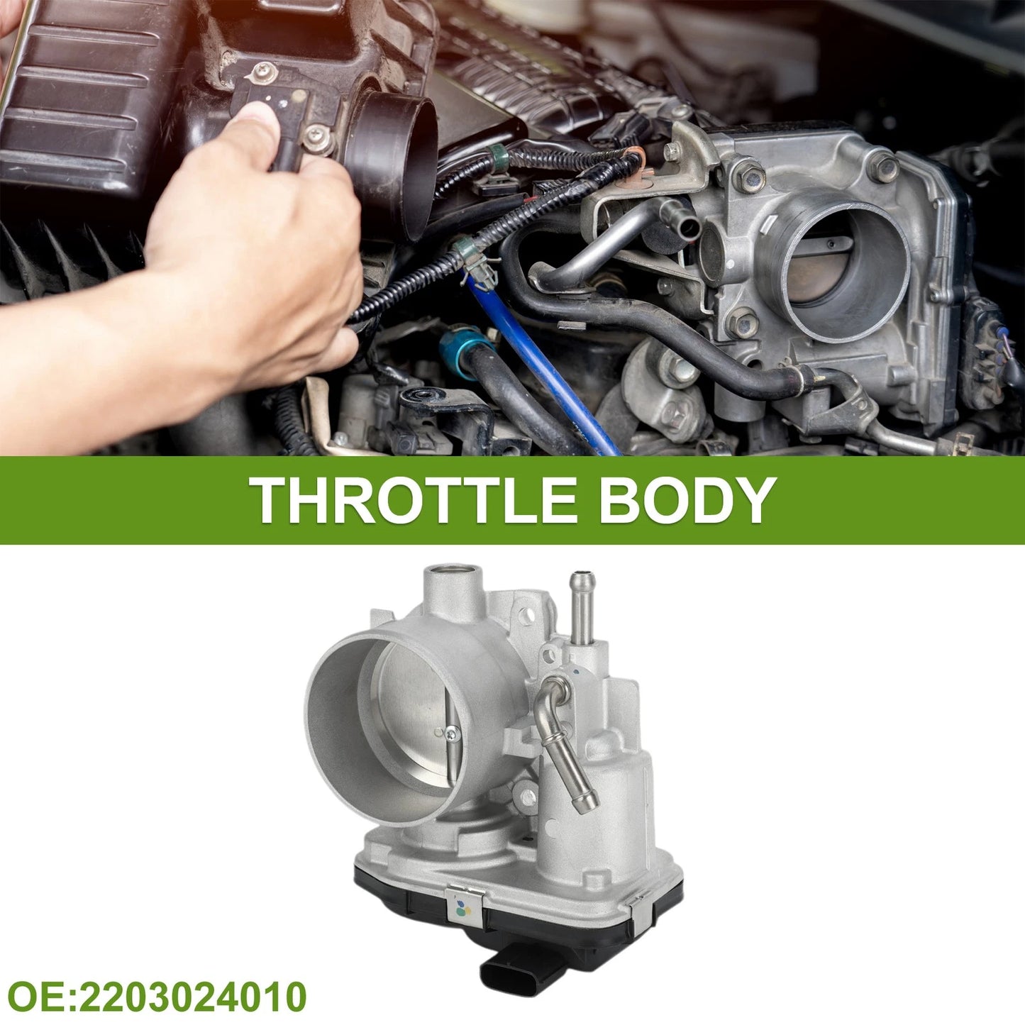 Throttle Body for Lexus UX250h, UX200, Toyota Corolla 2.0L (2019-2022)