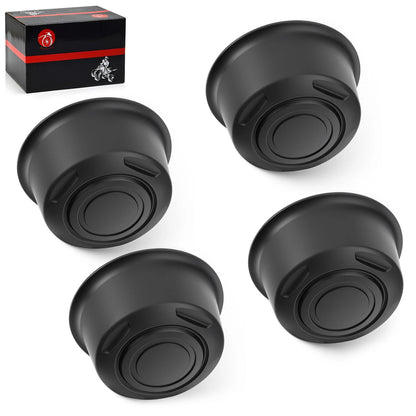 4x Center Dust Caps for Yamaha Rhino (2004–2012)