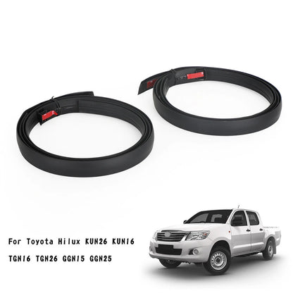 Dual Cab Roof Moulding Rubber Strip Set for 2005-2015 Toyota Hilux AU