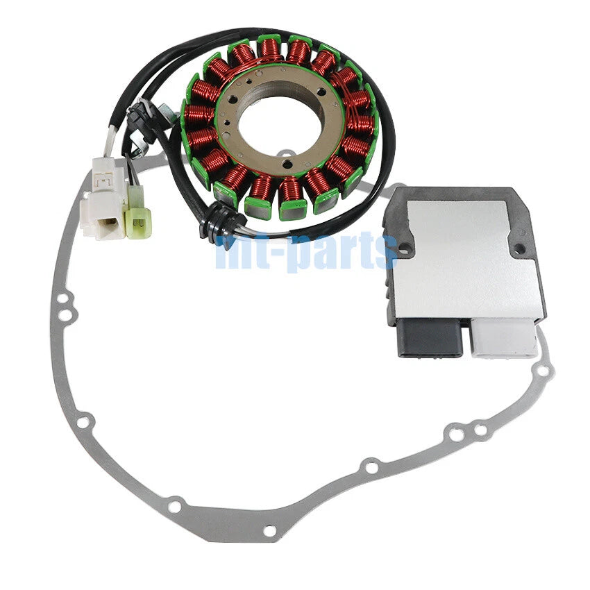Stator Coil, Regulator Rectifier, Gasket for Yamaha XVS1300A Midnight Star (07-09)