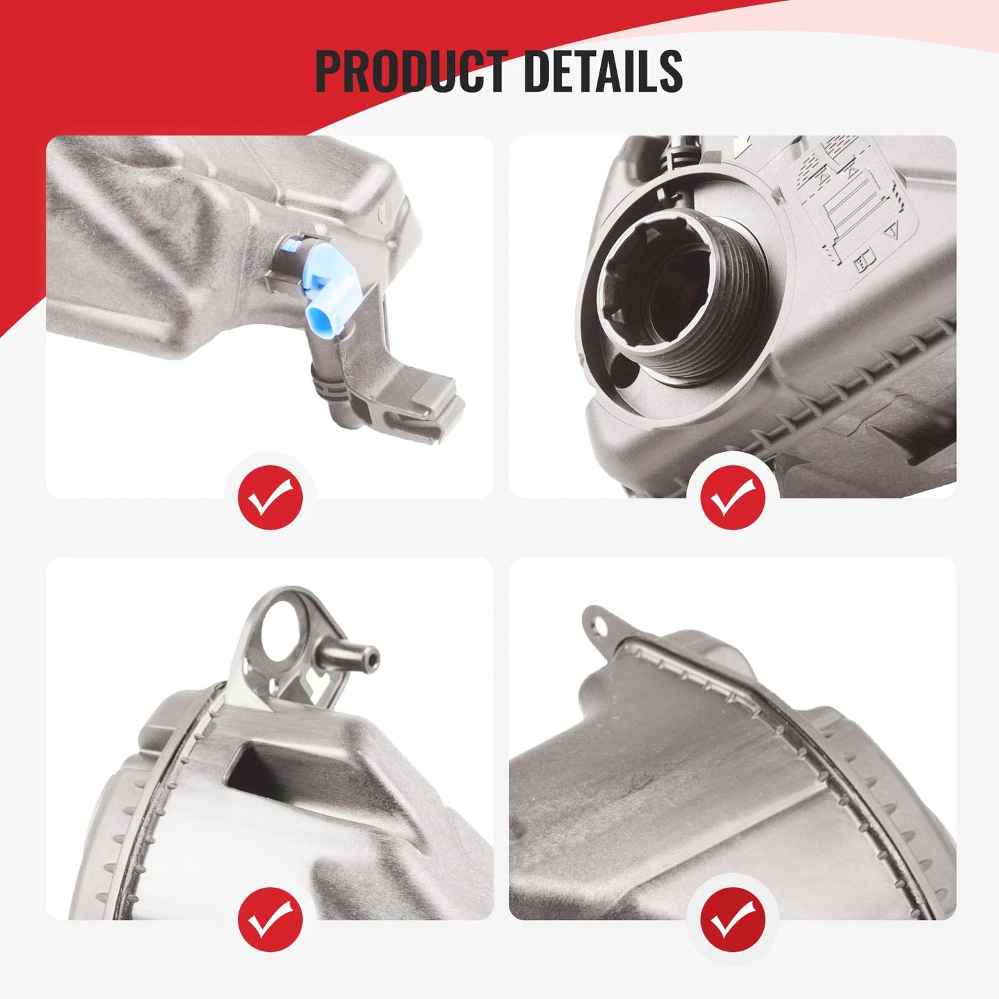 Expansion Tank w/ Sensor for BMW F01 F02 F06 F07 F10 F11 F12 520d 530d 535d