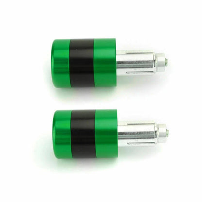22mm Aluminum Green Motorcycle Handlebar Weights for F2