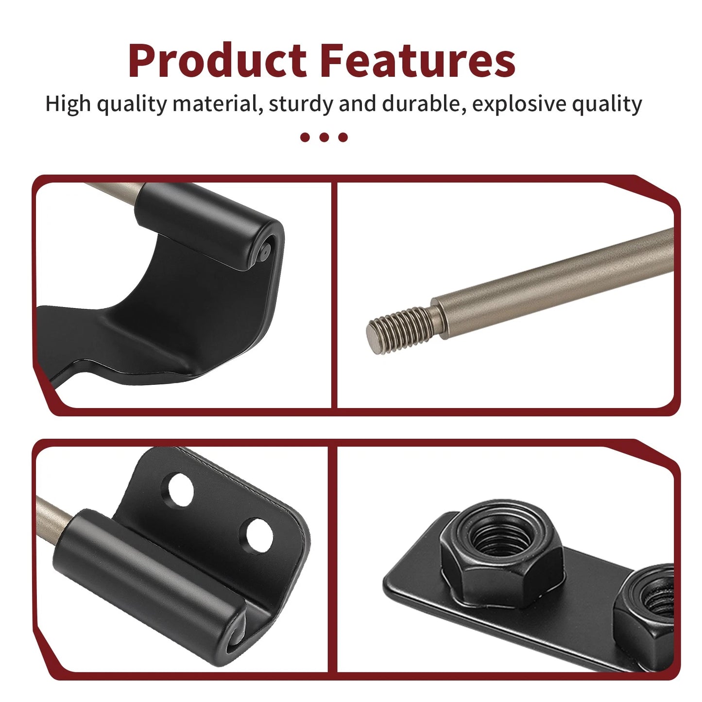 Half Door Hinge Hardware Kit for Polaris Ranger Crew XP 1000 (2017–2024)