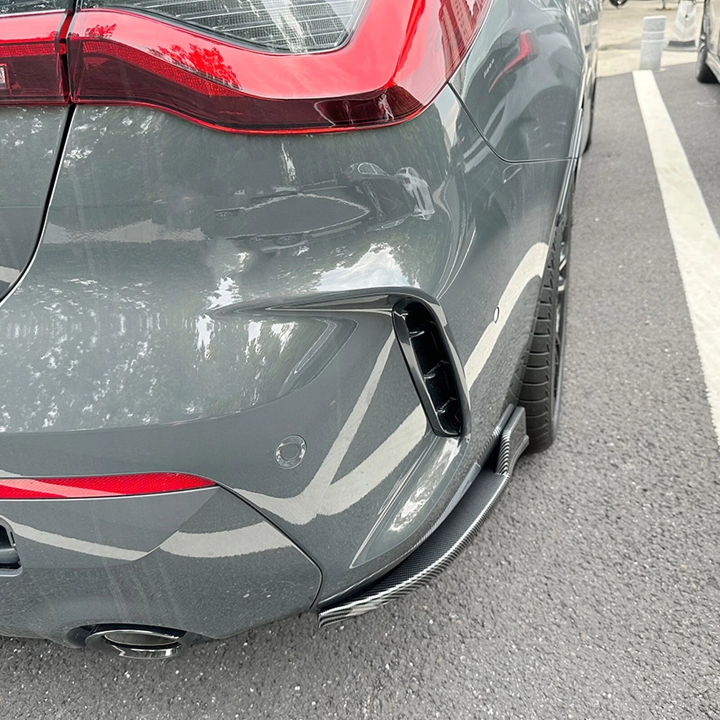 Rear Bumper Side Corner Cover for BMW 4 Series G22 G23 M Sport (20-23)
