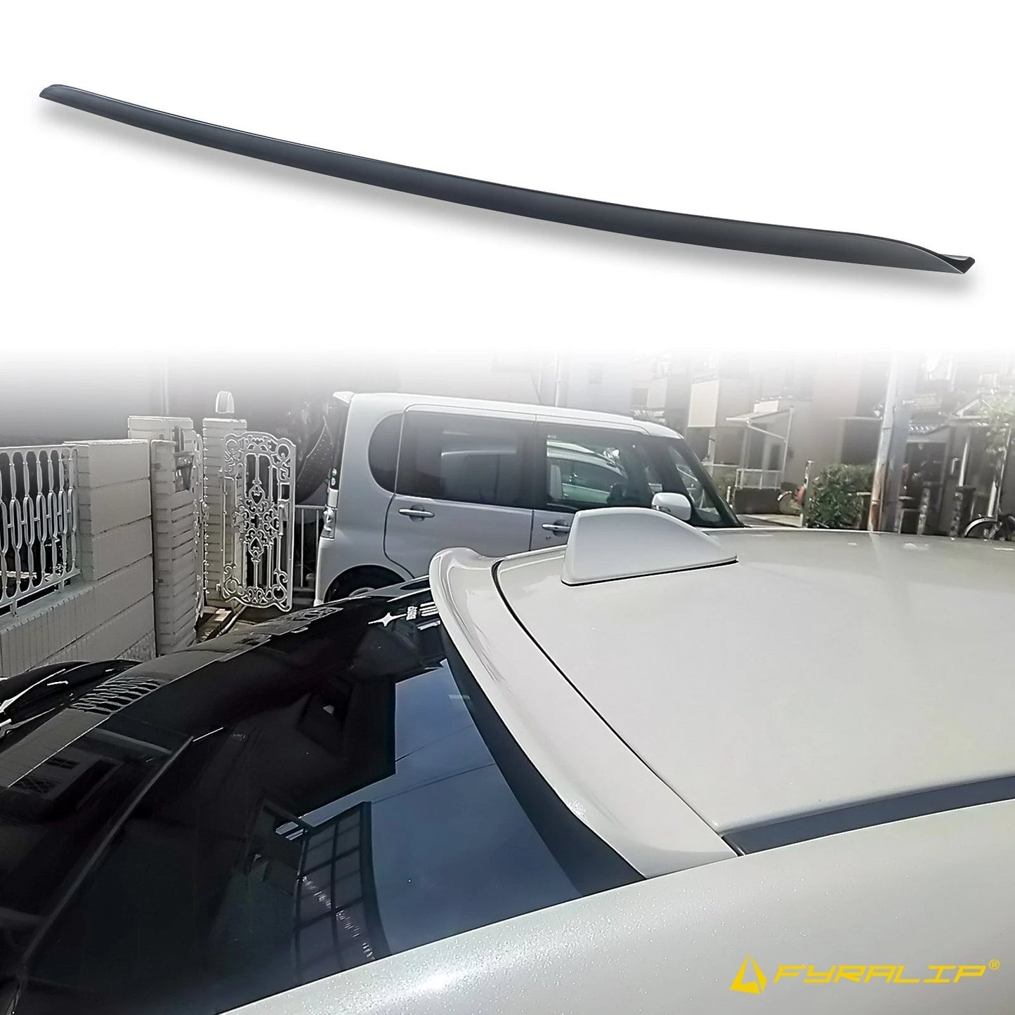 Black Roof Spoiler for Subaru WRX Sedan (2015-2021)