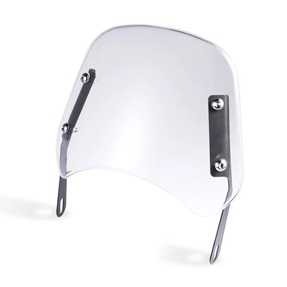 5-7'' Round Headlight Windscreen for Universal Fit Motor Clear