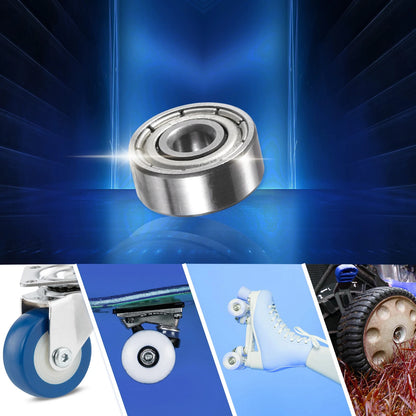4 x 3x10x4mm Double Shield Deep Groove Car Ball Bearings for Cars
