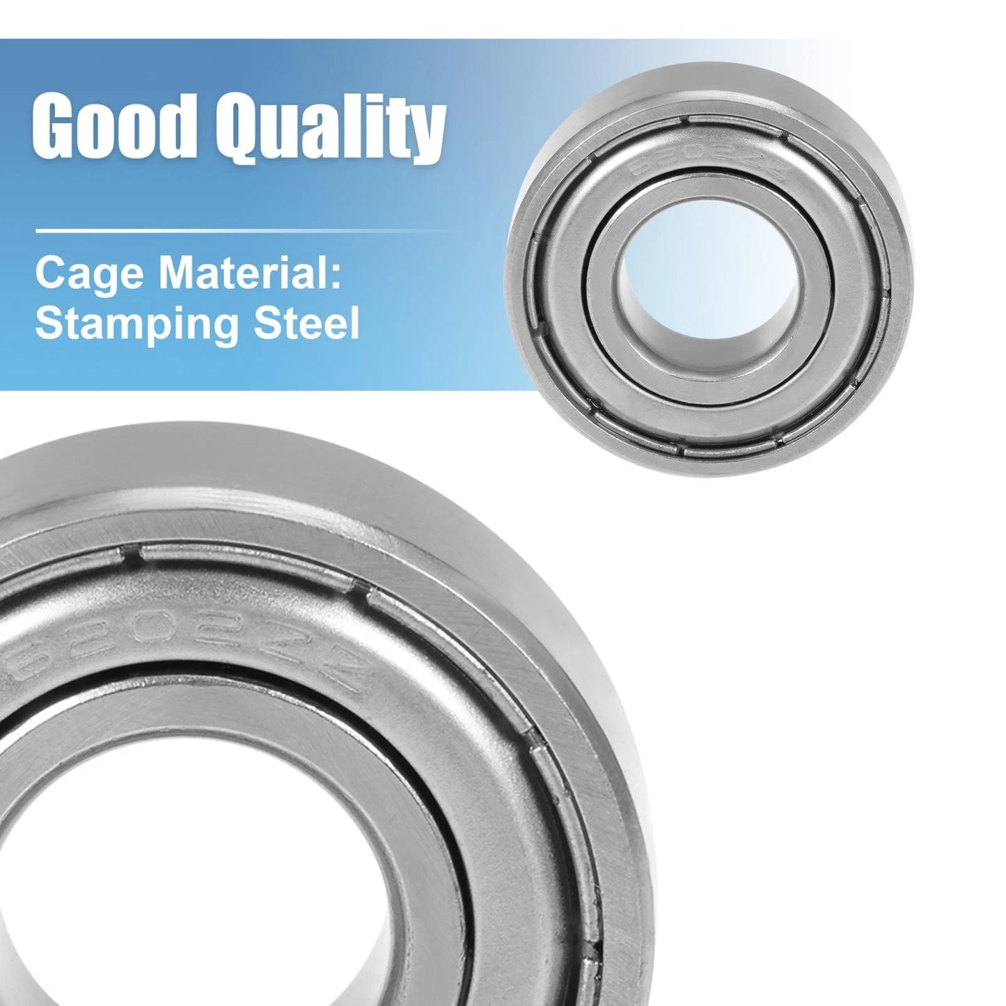 5 x 6202ZZ Deep Groove Ball Bearing 15x35x11mm Shielded Carbon Bearings for Car
