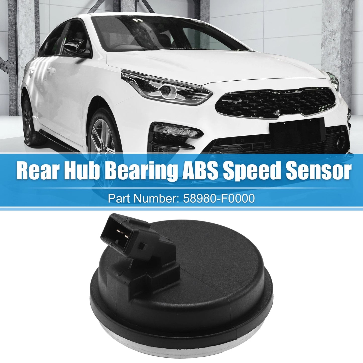 Rear Hub Bearing ABS Speed Sensor for Kia Forte, Hyundai Elantra (2011-2018)