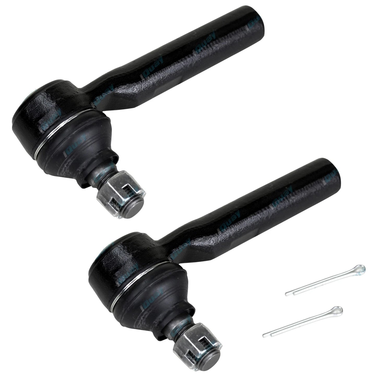 2 x Outer Tie Rod Ends for Landcruiser Prado GRJ120 KDJ120 KZJ120 RZJ120 02~09