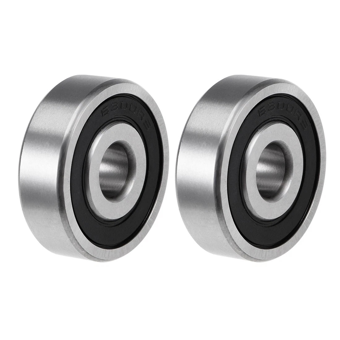 2 x Deep Groove Ball Bearings Z2 10x35x11mm Double Sealed Carbon Steel