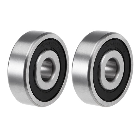 2 x Deep Groove Ball Bearings Z2 10x35x11mm Double Sealed Carbon Steel