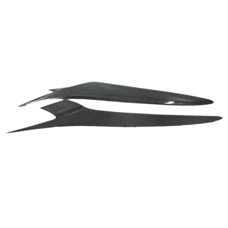 Carbon Fiber Headlight Eyebrow Eyelid Strip Cover Trim for Mazda RX-8 2003-2008