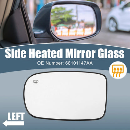 Heated Mirror Glass for Chrysler 200 Left Driver Side (2011-2016)