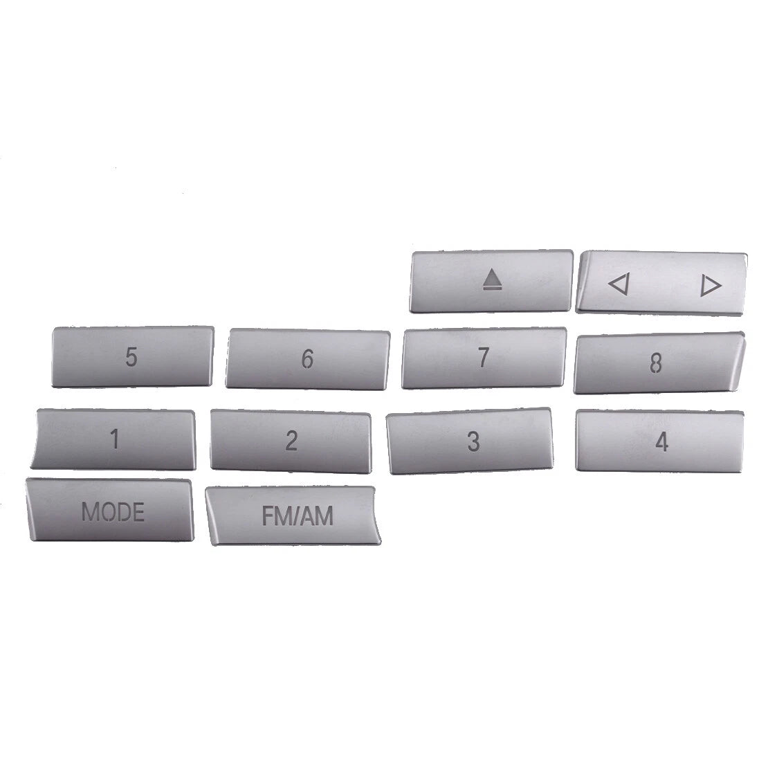 Center Console CD Digital Buttons Trim for BMW F10 F18 F07 F06 F12 (2011-2017)