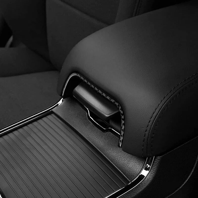 Carbon Fiber Storage Switch Bezel for Charger 2015-2023