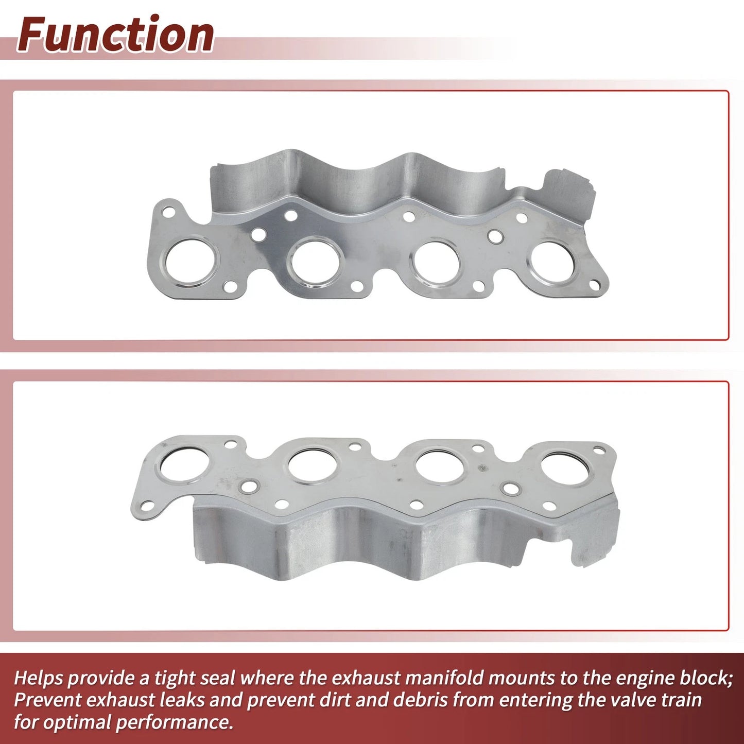 Exhaust Manifold Header Gasket for Mitsubishi Galant (1984-1992)