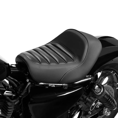 Front Driver Gel Solo Seat for Harley Sportster XL 883 1200 48 72 (2010-2022)