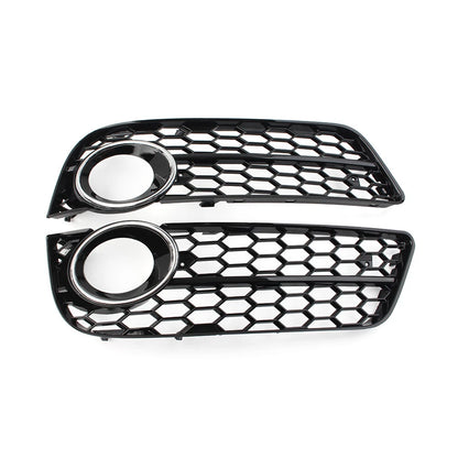 Honeycomb Mesh Fog Light Grille Cover for Audi A5 (2008-2011)